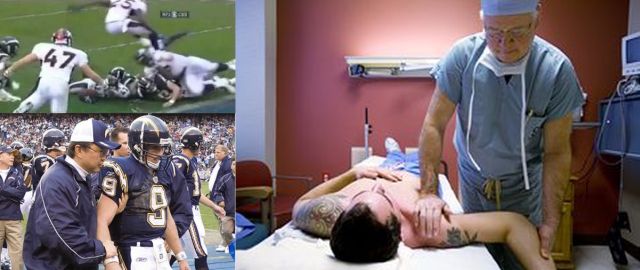 Drew Brees Dislocates Shoulder