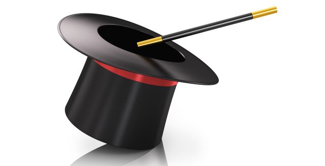 Magic hat and magic wand