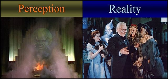 Wizard of Oz - Perception vs. Reality - 640 x 301